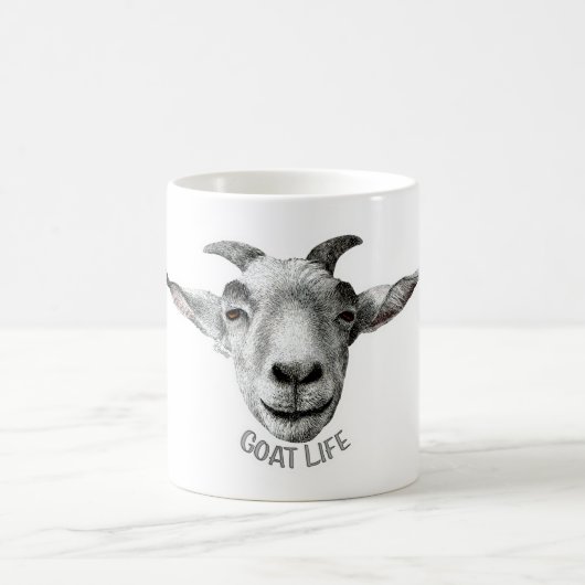 Goat Life - Option 2 Kaffeetasse (Mittel)