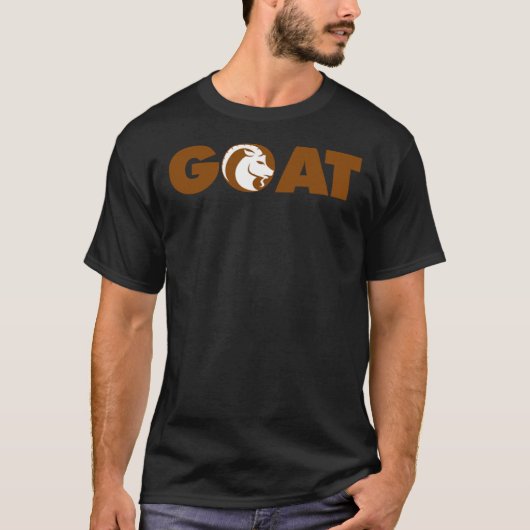 GOAT LOGO Klassischer T - Shirt (Vorderseite)