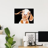 Goat Love Poster (Heimbüro)