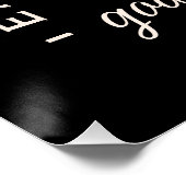 Goat Lover Club lustige Zitate Poster (Ecke)