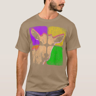 Goat Lover Farm Animal Lover Farmer Pop Art Goat T-Shirt