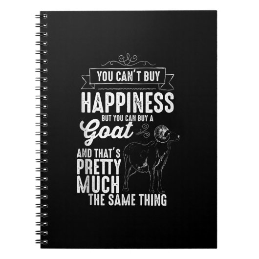 Goat Lover Goat Gift Notizblock (Vorderseite)
