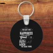 Goat Lover Goat Gift Schlüsselanhänger (Vorderseite)