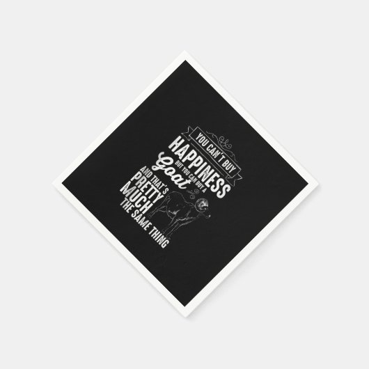 Goat Lover Goat Gift Serviette (Ecke)