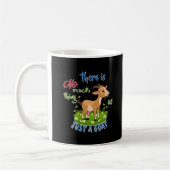 GOAT Lover | Nur eine Ziege GetYerGoat™ Kaffeetasse (Links)