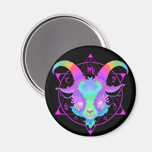 Goat Magnet (Vorderseite/Rückseite)