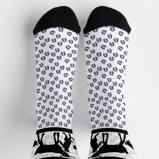 Goat Mama und ihre Babys Socken (Oben)