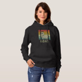Goat  Men Women Goat Retro Hoodie (Vorne ganz)