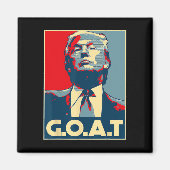 Goat Middle Finger Election 2024 Republikanisches Magnet (Vorne)