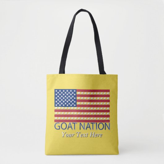 GOAT NATION The American Goat GetYerGoat™ Tasche (Vorderseite)