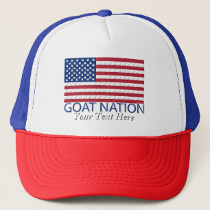 GOAT NATION The American Goat GetYerGoat™ Truckerkappe