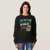 Goat Owner I Love My Goats Sweatshirt (Vorne ganz)