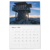 Goat Peak Fire Lookout - 2026 Calendar Kalender (Feb 2026)
