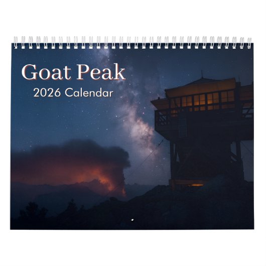 Goat Peak Fire Lookout - 2026 Calendar Kalender (Titelbild)