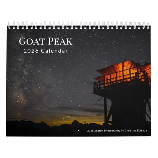 Goat Peak Fire Lookout - 2026 Calendar Kalender (Titelbild)