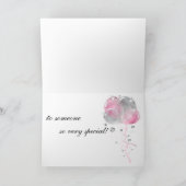 Goat Princess Happy Birthday Card Karte (Innenseite)