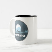 Goat Range Provincial Park Deer Zweifarbige Tasse (Vorderseite Links)
