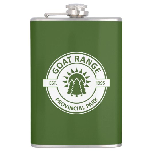 Goat Range Provincial Park Flachmann (Vorderseite)