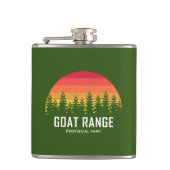 Goat Range Provincial Park Flachmann (Vorderseite)