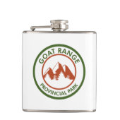 Goat Range Provincial Park Flachmann (Vorderseite)