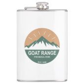 Goat Range Provincial Park Flachmann (Vorderseite)