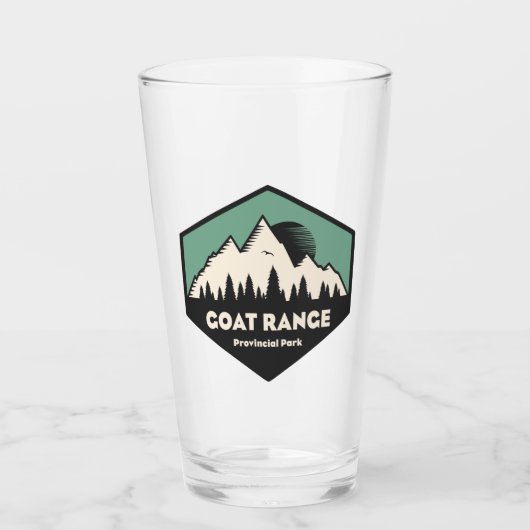 Goat Range Provincial Park Glas (Vorderseite)