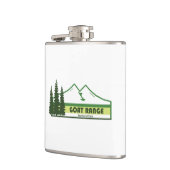 Goat Range Provincial Park Grüne Streifen Flachmann (Links)