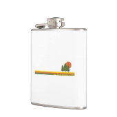 Goat Range Provincial Park Pine Trees Flachmann (Links)