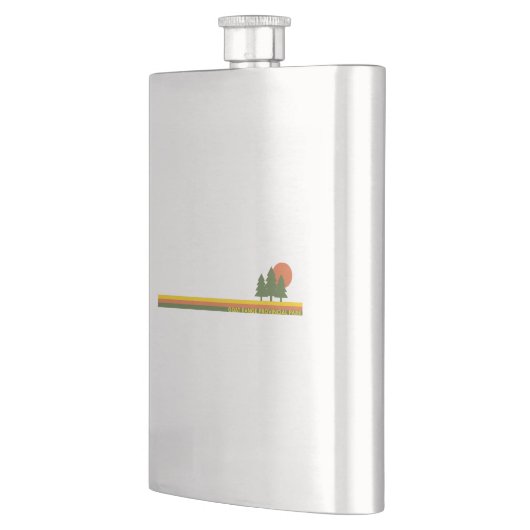 Goat Range Provincial Park Pine Trees Flachmann (Links)