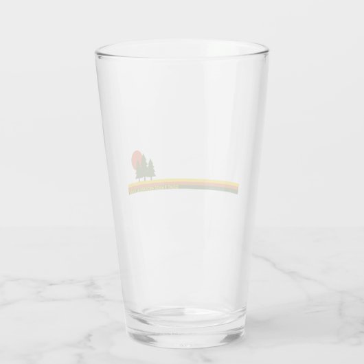 Goat Range Provincial Park Pine Trees Glas (Rückseite)