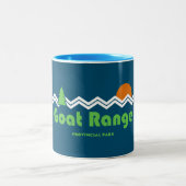 Goat Range Provincial Park Retro Zweifarbige Tasse (Mittel)