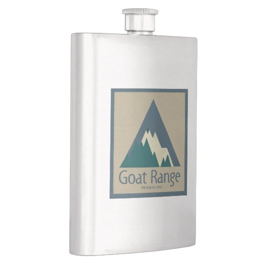 Goat Range Provincial Park Rustic Flachmann (Rechts)