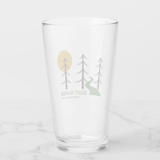 Goat Range Provincial Park Trail Glas (Rückseite)