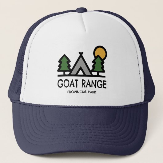 Goat Range Provincial Park Truckerkappe (Vorderseite)