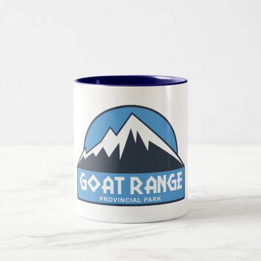 Goat Range Provincial Park Zweifarbige Tasse (Mittel)