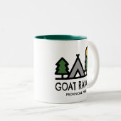 Goat Range Provincial Park Zweifarbige Tasse (VorderseiteRechts)