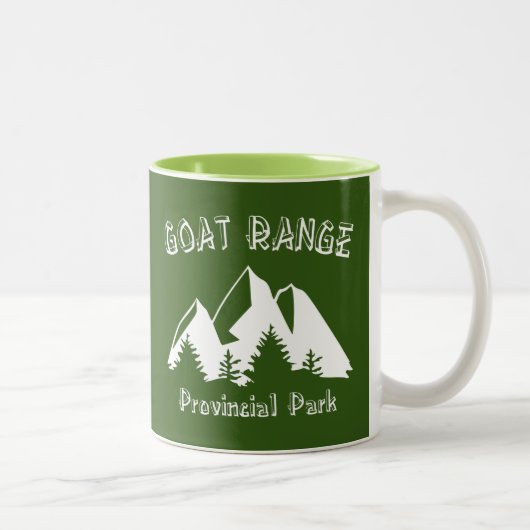 Goat Range Provincial Park Zweifarbige Tasse (Rechts)