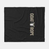 Goat Rope Decoration Goat Gift Fleecedecke (Vorderseite (Horizontal))