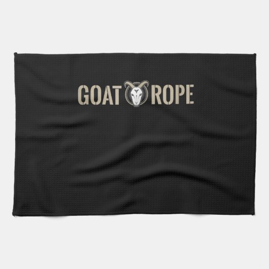 Goat Rope Decoration Goat Gift Geschirrtuch (Horizontal)
