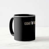 Goat Rope Decoration Goat Gift Tasse (Vorderseite Links)