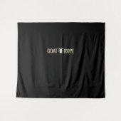 Goat Rope Decoration Goat Gift Wandteppich (Vorderseite (Horizontal))