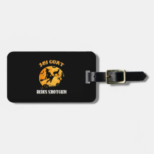 Goat Shotgun Beängstigend Halloween Gepäckanhänger