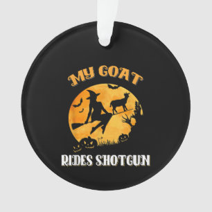 Goat Shotgun Beängstigend Halloween Ornament