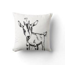 Goat Sketch Sprichwort "Hej!"