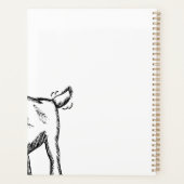 Goat Sketch Sprichwort "Hej!" Planer (Rückseite)