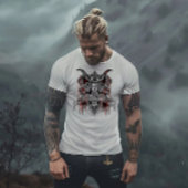 Goat Skull Demon Design T-Shirt