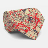 Goat Splatter Krawatte (Gerollt)