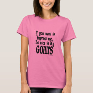 Goat Sprichwort Langärmeliges Shirt für Ladys by B