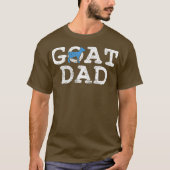 Goat Vater Vathers Day Bauer Geschenk T-Shirt (Vorderseite)