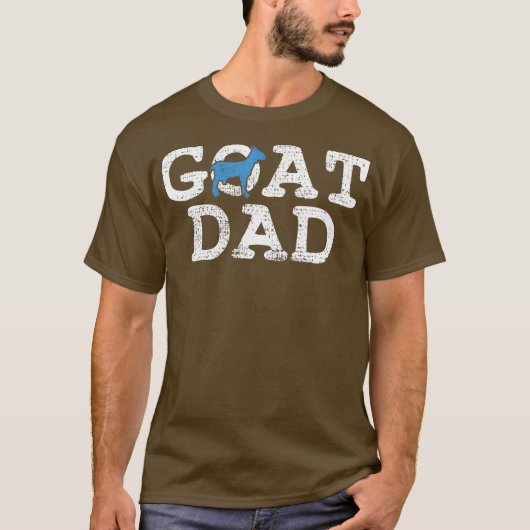 Goat Vater Vathers Day Bauer Geschenk T-Shirt (Vorderseite)